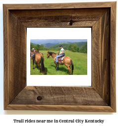 trail rides near me in Central City, Kentucky